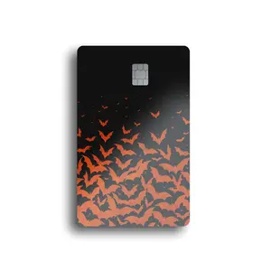 Halloween Bat Swarm Card Skin
