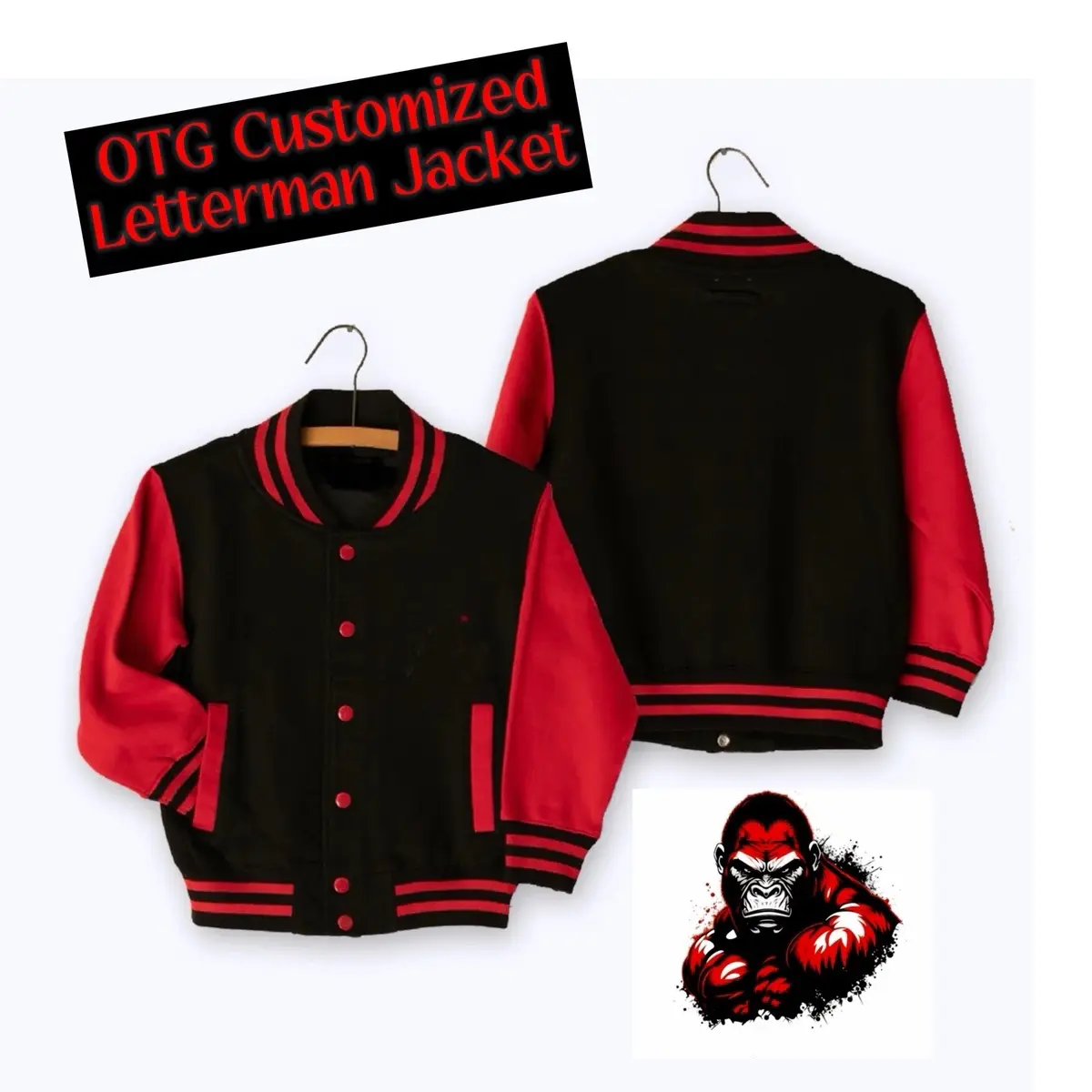 OTG Customized Letterman Jacket OTG Customized Letterman Jacket