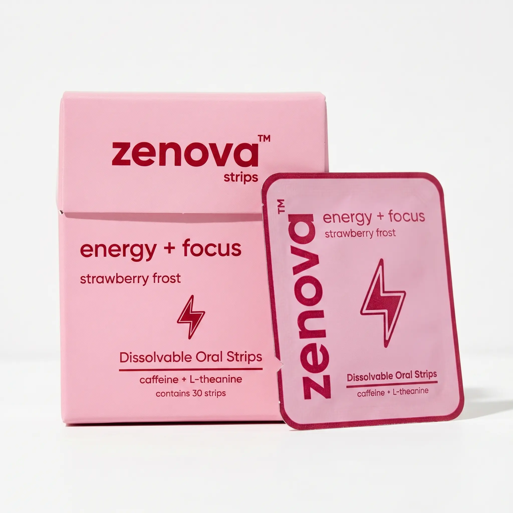 Strawberry Frost Energy Strips Strawberry Frost Energy Strips
