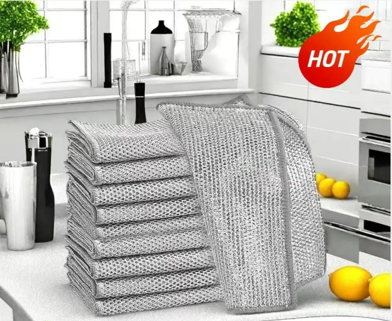 Multi-Purpose Microfiber Cleaning Cloths for Windows Mirrors and Surfaces Versatile Cleaning Solution Gentle Effective