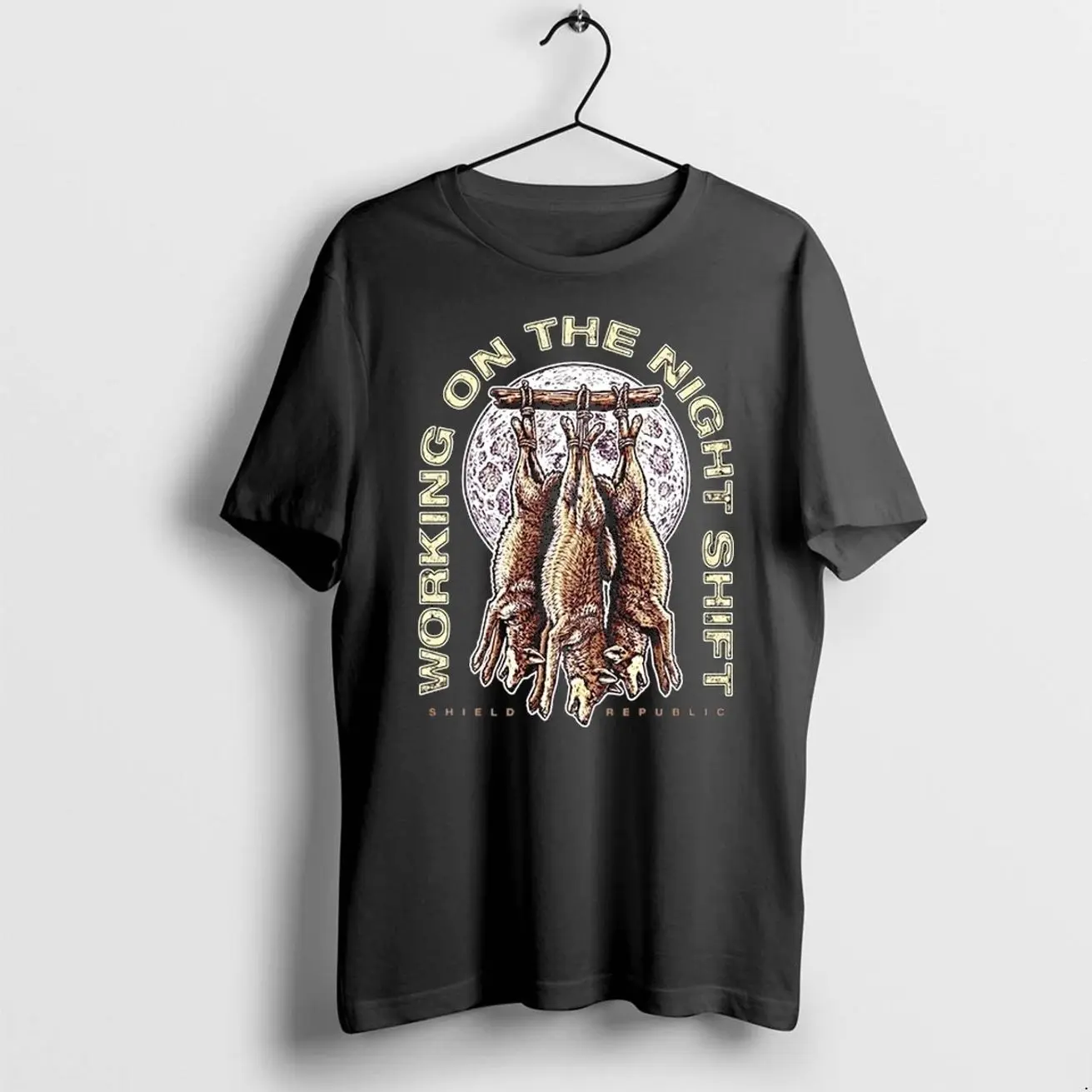 Working On The Night Shift Shield Republic 0 Tshirts Sweater Hoodie 9BV