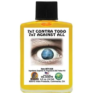 Indio 7X7 Against All Fragranced Oil (Aciete Espiritual 7x7 Contra Todo) to protect, cleanse, and empower
