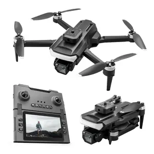 Folding Screen Remote Control GPS Drone Optical Flow Localization  Brushless Motor HD Lens Powerful Drive  360° Roll  Drone for Amateur