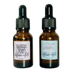 Hanging car diffusers refill bottles for car diffusers