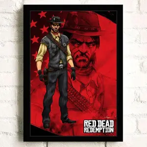 Red Dead Redemption John Marston - POSTER NO FRAME