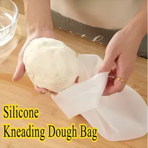 1pc Silicone Kneading Bag - BPA-Free, Non-Stick & Durable - Professional-Quality Mixing Tool for Bread, Pastry, Pizza & More - Perfect for Restaurant & Home Baking - Easy Clean & Storage