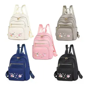 Oxford cloth backpack for women new Korean style waterproof backpack casual embroidery fashion large capacity schoolbag