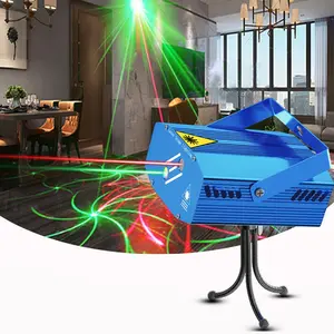 RGB LED Party Laser Projector Light, USB Powered Laser Light with 3-Mode, Novelty Lighting for Club, Birthday, KTV, Bar, Dance