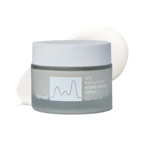 Kurved Hybrid Peptide Cream (1.69 Fl. Oz., 50ml) |  Peptide Firming & Lifting Face moisturizer, Anti-aging Wrinkle Cream for fine lines | Improves Radiance, Day & night