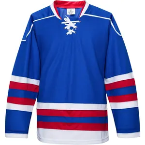 Ice Hockey League Team Color Blank Practice Jersey