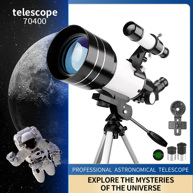Professional Astronomical Telescope, 1 Set High Resolution Optical Telescope, Outdoor Camping Telescope, Enthusiasts' Ideal Choice for Scientific Education & Astronomy