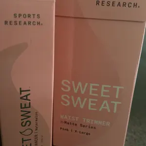 Sweet Sweat Gel Watermelon (6.4oz) + Matte Pink Waist Trimmer Bundle