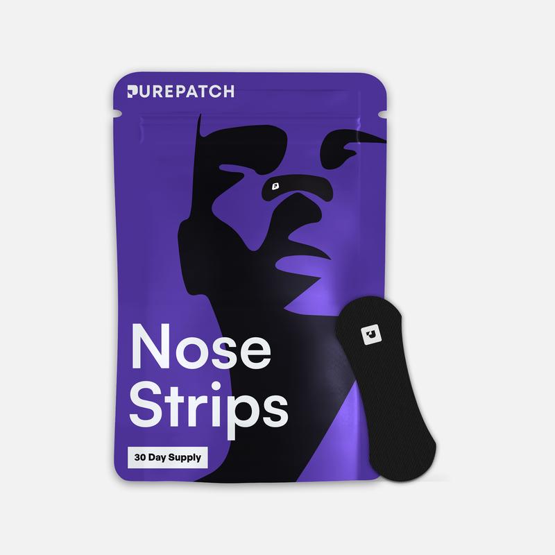 Pure Patch Nose Strips - Breathe Easier, Relieve Congestion & Boost Performance