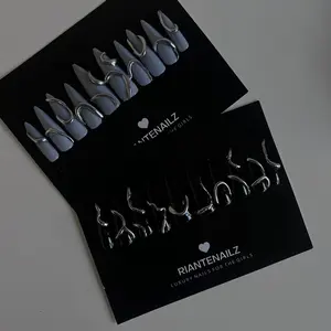 Chrome Drip Press Ons