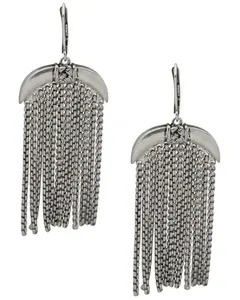 Lainey Wilson Women's Linear Chain Fringe Earrings - 37G00091