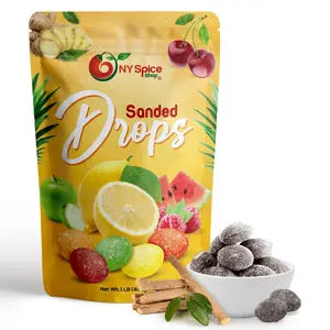 NY Spice Shop sanded licorice drops - natural licorice-flavored hard candy with sanded texture - old-fashioned sweet snack for candy lovers - Chewy