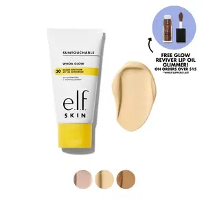 e.l.f. Suntouchable Whoa Glow Sunscreen with SPF 30