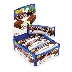 Box of Coconut Candy Covered with Chocolate