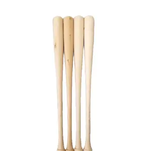 4 Pack Craft Quality Wood Baseball Bats Maple