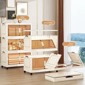 Original:Bedroom storage,Plastic Storage Cabinet, Multi-layer Drawer Organizer,Storage cabinet, organizer storage,Kitchen Storagetion products, Collapsible Storage Cabinet with Wheels, Lidded Stackable Plastic Storage