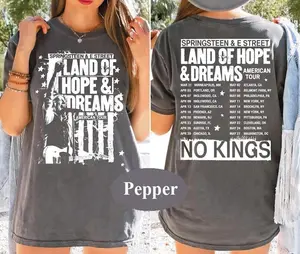 Bruce Springsteen And E Street Band Land of Hope and Dreams Tour 2026 Shirt