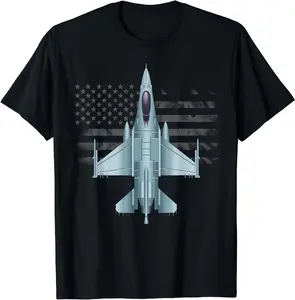 100% Cotton Fashion Garment t-shirtUS Jet Fighter Jet Plane Pilot Gift T-Shirt mens t shirt，black，women，funny，misfits，men，journey