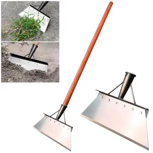 Vaseeka Multi-Functional Garden Flat Shovel, All-Season Ergonomic Garden Shovel, Heavy-Duty Gardening Shovel—perfect for clearing weeds from gardens, paths, and lawn edges