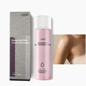 VGO Skincare Body Oil for women, Vitamin A /E Serum, Stretch Mark Oil for All Skin Types, 50/120ml Scar Gel body oils