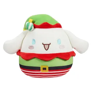 Squishmallows Sanrio Christmas 10" Cinnamoroll Elf Plush Toy