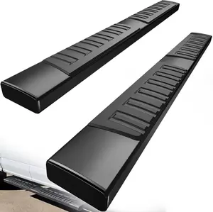 OEDRO 6 inches Running Boards for 2009-2018 Dodge Ram 1500 Crew Cab, 2010-2024 Ram 2500/3500 (Including 2019-2024 1500 Classic), Black Side Step Nerf Bars Side Bars