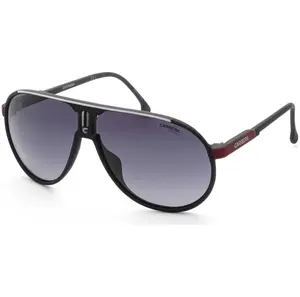 Carrera Unisex Champion 62mm Black Red Sunglasses CHAMPION-N-OIT-9O