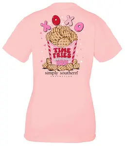 Simply Southern XOXO Time Fries T-Shirt