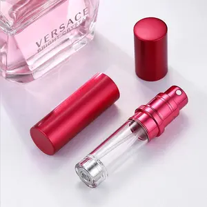 Perfume Vaporizers Bottled Bottoms 5ml Portable Spray Sub-Bottle with Nano-Nozzle Atomization for Travel & Easy Use on the Go - Organiser