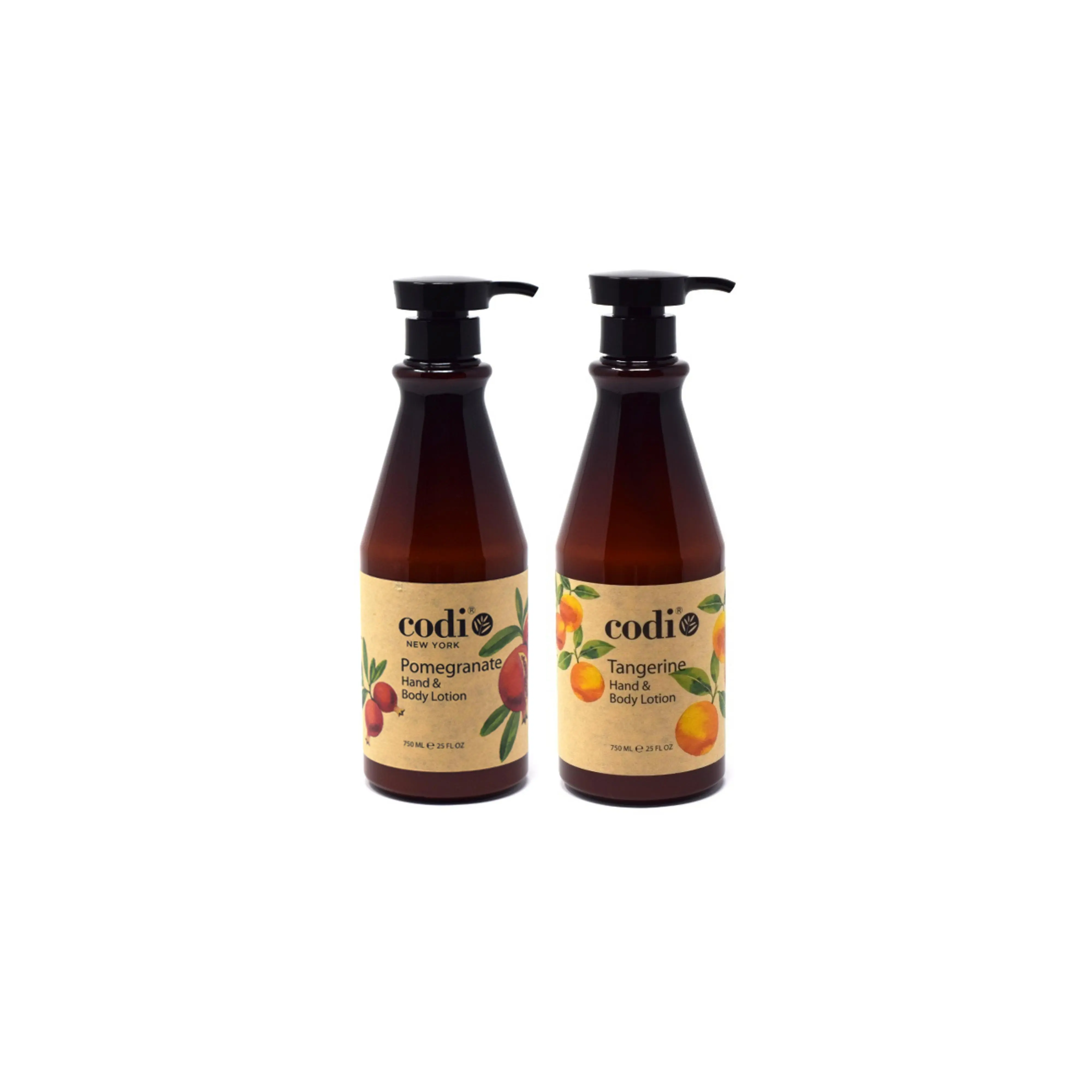 Codi Pomegranate & Tangerine Hand & Body Lotion - 750ml Unisex Gentle Nourishing Moisturizer with Natural Extracts, Non-Greasy, Moisture-Boosting, Skin Repair, All Skin Types, Daily Body Care