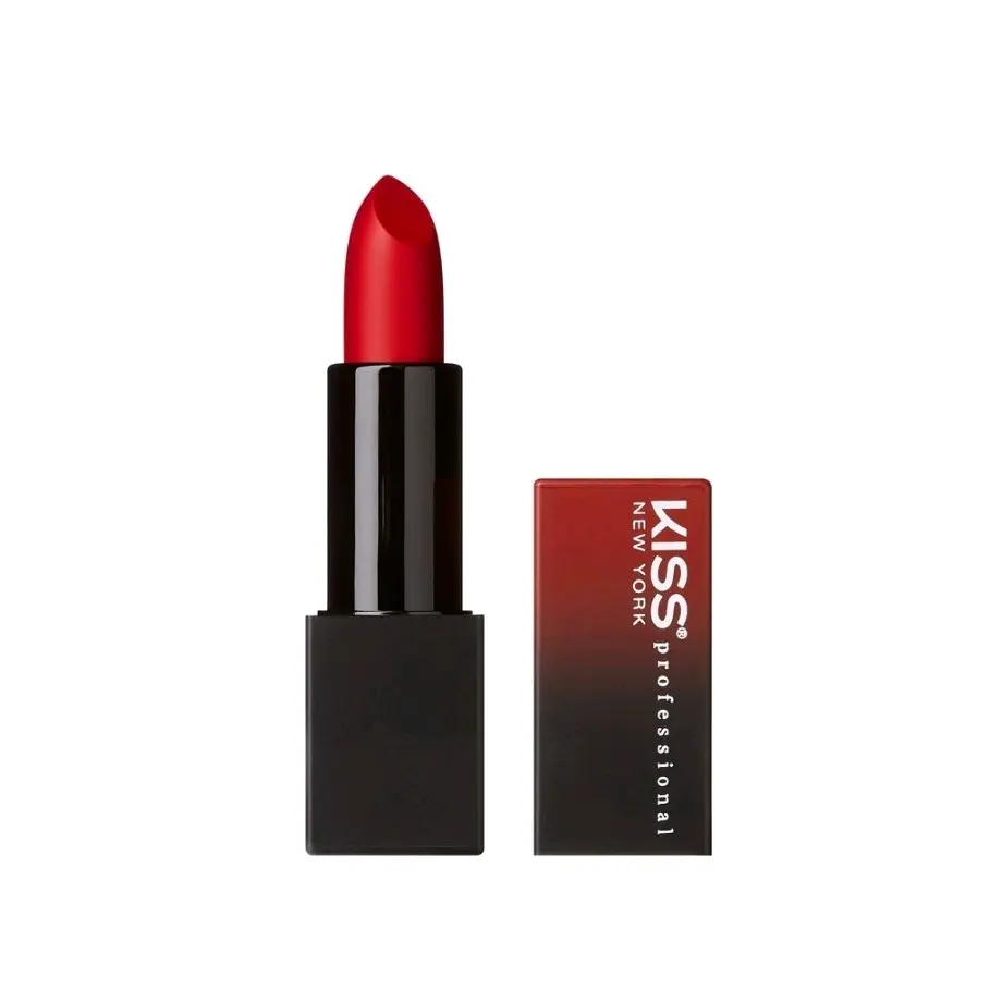 Kiss New York Satin Lipstick Ruby Lust