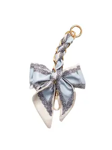 Bow-knot Bag Charm, Metal Adjustable Extension Strap, Fashionable and Elegant, Perfect for Bag and Phone Decoration, Fashion Bag Charms, Accessories For Bags