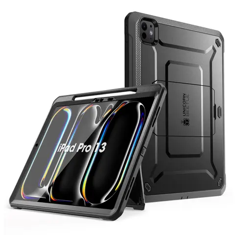 SUPCASE Magnetic Tablet Protective Cover, Full-Body Rugged Hybrid Case with Built-In Screen Protector, Holder, Kickstand for iPad 10th Gen (2025), Pro, Air5/4, Mini6/5/4, 7/8/9/10 (2024/2023/2022) - College Accessory for Protection & Tablet Accessories