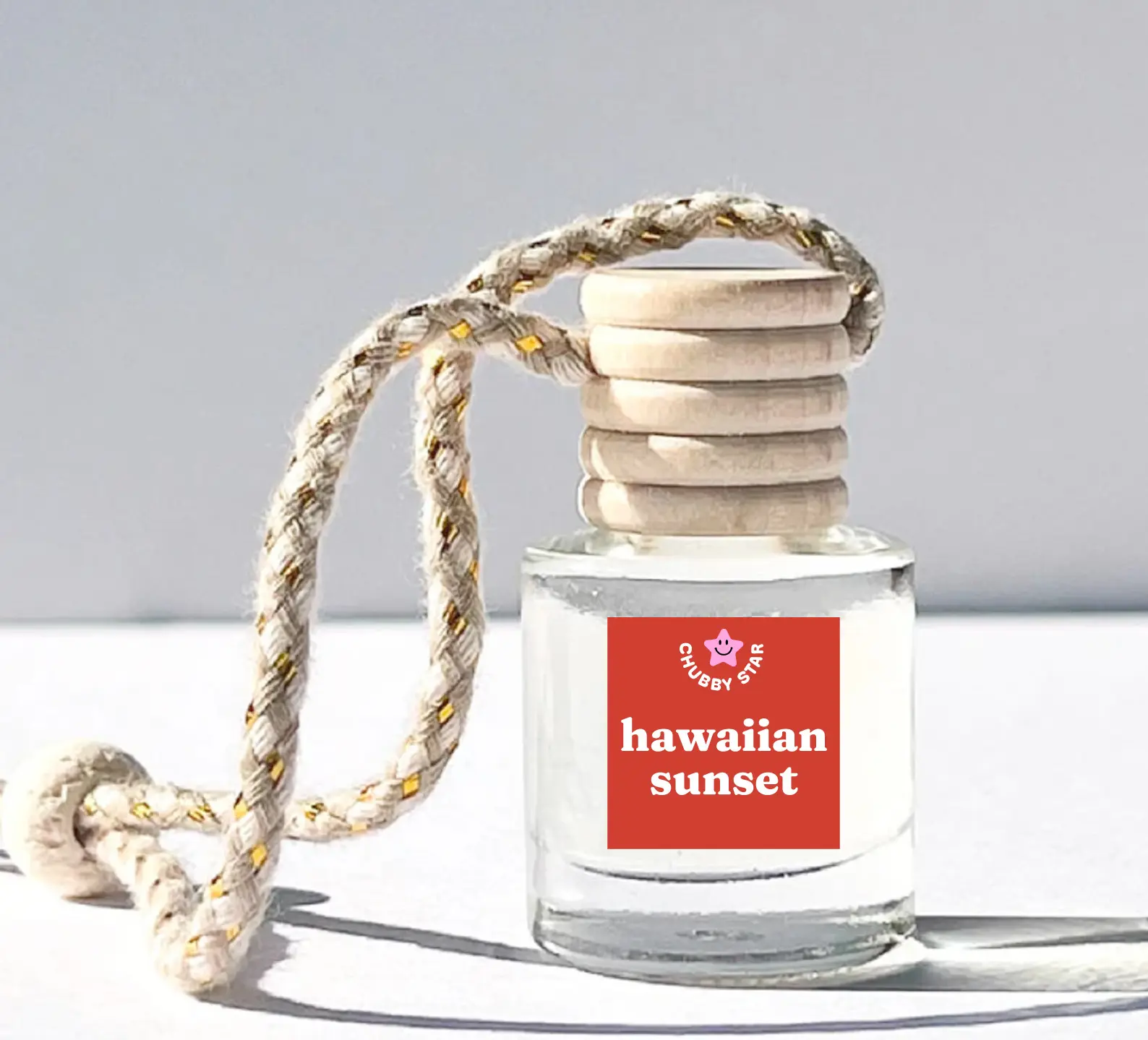 Hawaiian Sunset Scented Car Freshener - Tropical Fruity Scented Car Air Freshener - Long Lasting Aroma for Cars