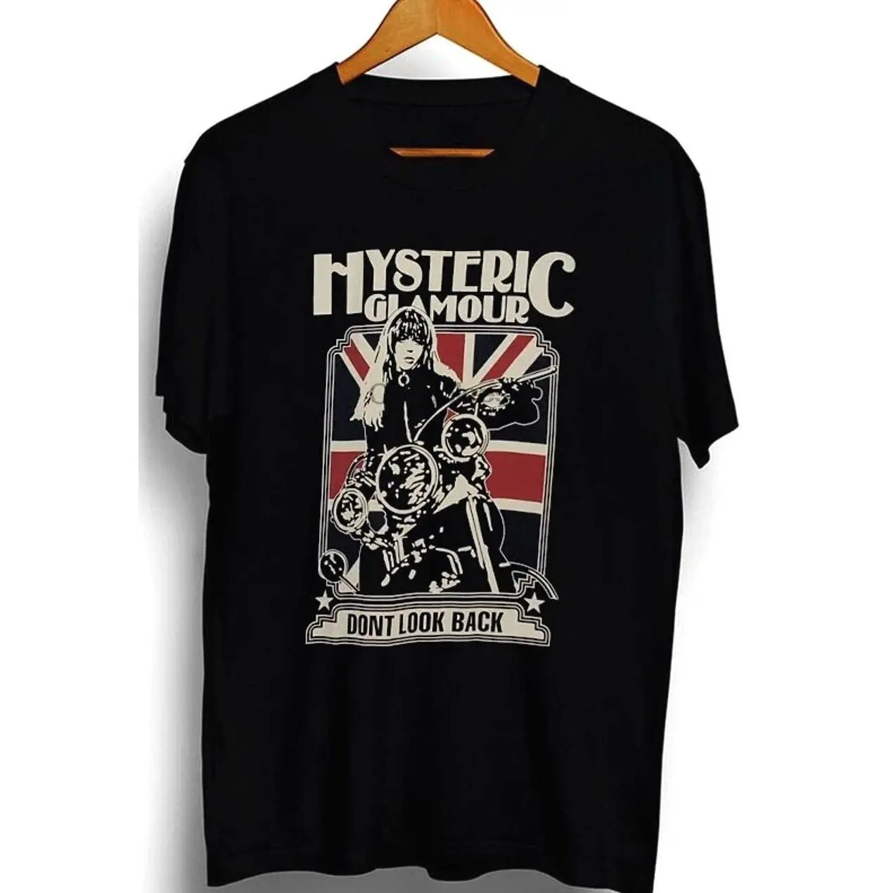 Remake HYSTERIC GLAMOUR Nice Design T Shirt, black cotton shirt I