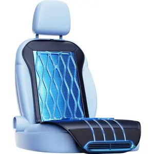2026 Upgraded Cooling Car Seat Cover(Front Seat), Semiconductor Car Seat Cooling Pad,12V-24V Cooling Car Seat Cushion with 3 Temp Modes,Universal Fit for SUV/Truck Accessories(Ice-Core Black)
