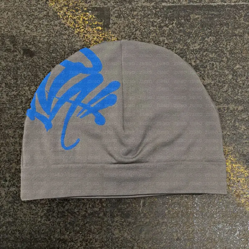 Unisex Acrylic Beanie Hat - Warm Letter Print Skull Cap for Winter, Fall, Streetwear and Daily Wear