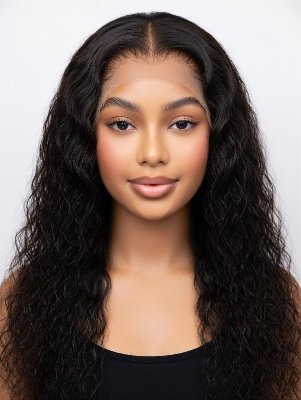 NOVA Brazilian Wet & Wavy Wig with Drawstring 7x5 HD Lace Human Hair for A Natural Look and Feel NOVA Brazilian Wet & Wavy Wig with Drawstring 7x5 HD Lace Human Hair for A Natural Look and Feel
