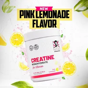Women's Old School Dietary Creatine Monohydrate Supplement, 240g Unflavored, with Collagen & BCAA for Muscle Growth, Faster Recovery, Hair Health & Skin Radiance