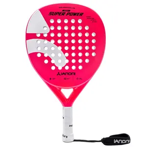 Ianoni Professional Tennis Racket, Carbon Fiber Face with Eva Memory Core, High Performance Lightweight, Unisex, Ideal Gift