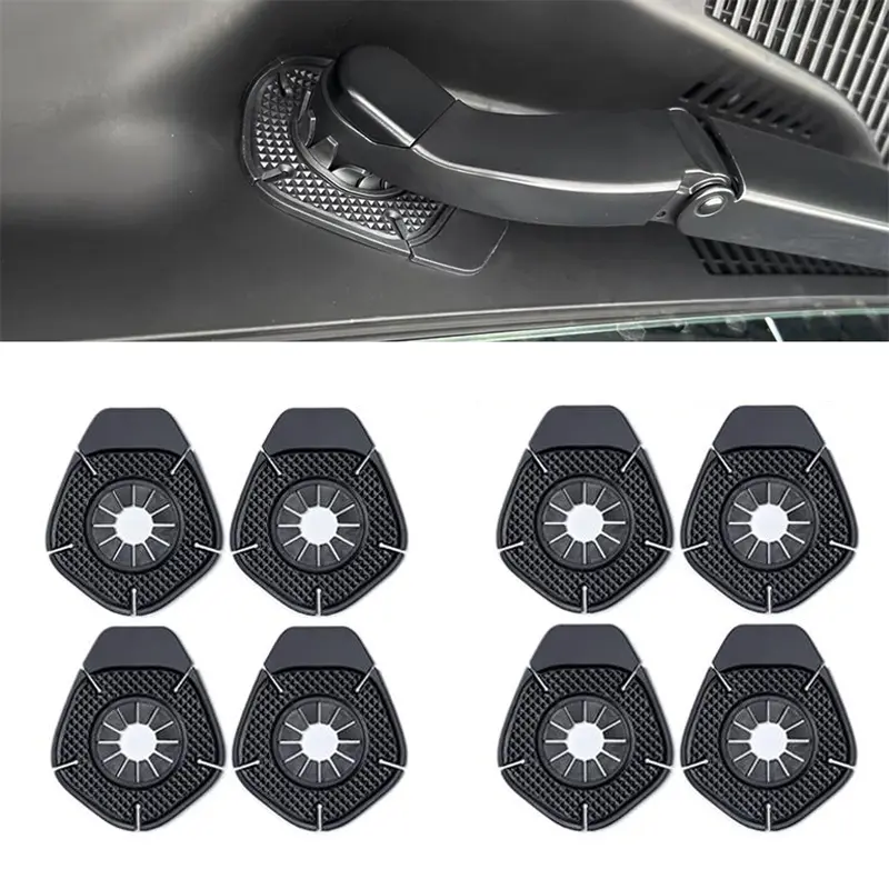 8 PCS Silicone Wiper Pivot Guards – Universal Windshield Wiper Covers, Durable Wiper Cowl Protectors, Automotive Car Parts for Most Cars, SUVs, and Trucks