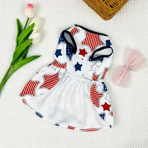 Cute Princess Dress for Holiday Parties, Featuring a Single-Sided Fleece Design for Autumn And Winter Puppies