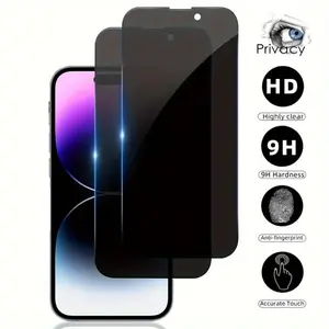 2 Packs Privacy Screen Protector For iPhone 11/12/13/14/15/16 Series