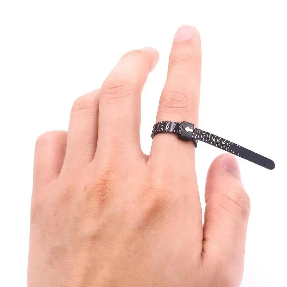 Ring Size Measuring Tape (1 Piece), Reusable Ring Sizer, Hand Size Measuring Tape, Professional Hand Measuring Tool