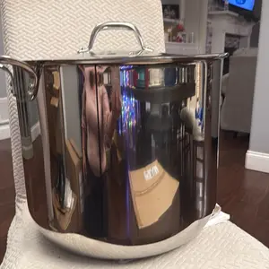 Tamalera de 40qt con divisor Stainless Steel Large Capacity Cooking Pot for Efficient Cooking