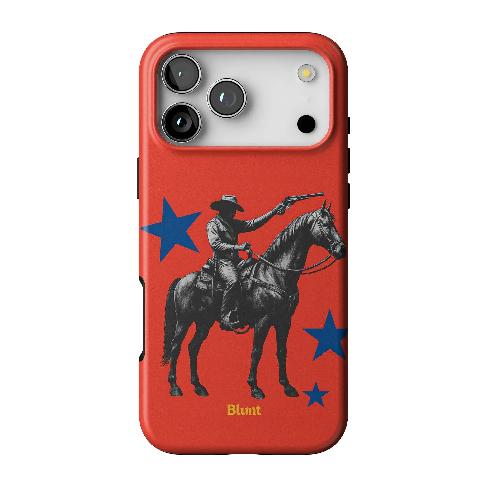 BLUNT CASES | Six Shooter | Horizontal Aesthetic Cover for iPhone 17/16/15/14/13/12/11 All Series | MagSafe Compatible & Wireless Charging Ready | Durable & Stylish iPhone Cases | Gift for Teen Girls, Her And Lover